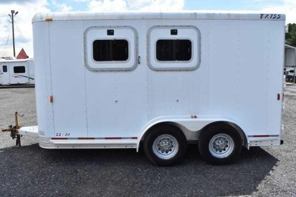 2002 Exiss SS20 2 Horse Trailer - Image 6