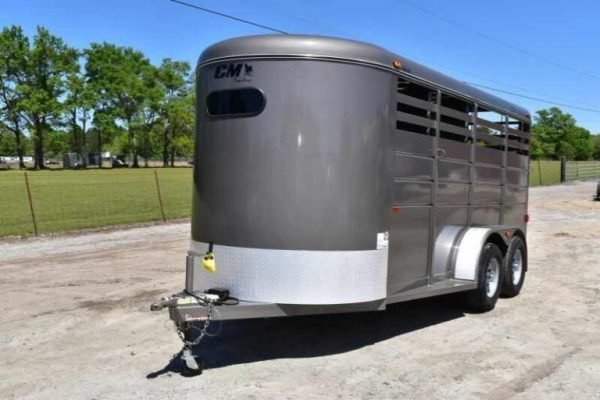 2017 CM 3HSLBP 3 Horse Trailer - Image 3
