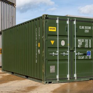 20Ft Shipping Container (One Trip) – Dark Green
