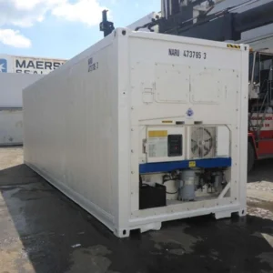 30 Feet Freezer Container Customized Mobile Cold Storage Cell Container / Reefer