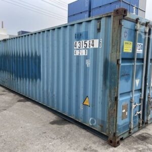 40Ft X 8Ft Used Shipping Container High Cube