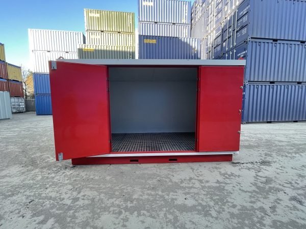 4m x 2m Insulated COSHH Flat Pack Storage Unit - Image 2