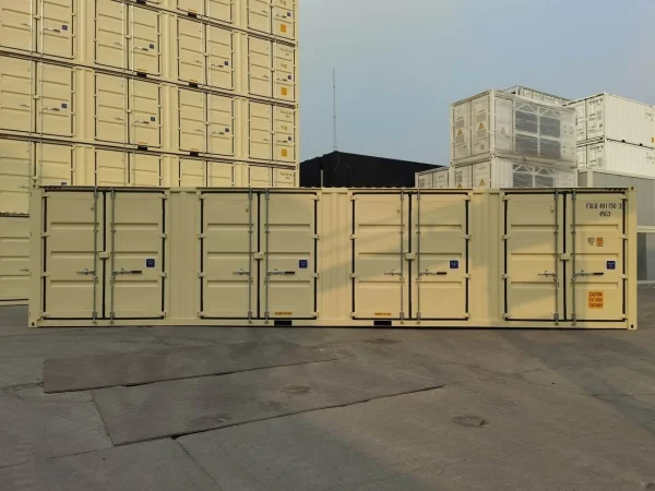 New 40ft HC Open Side Container with 4 Doors –One Trip – For Sale - Image 3