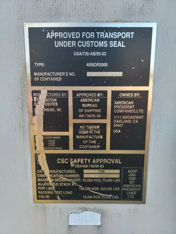 Stoughton Shipping Container (40ft) - Image 5